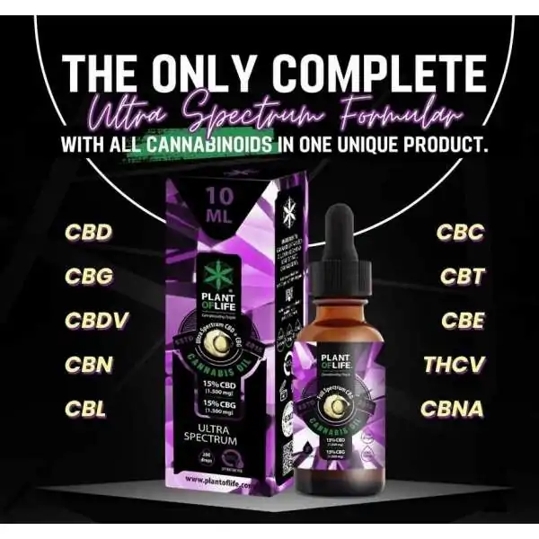 Huile CBD & CBG 30% ultra...