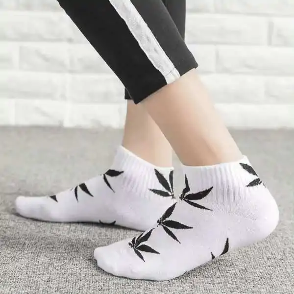 Chaussettes blanches avec...