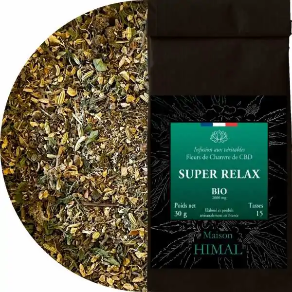 Tisane CBD bio super relax...