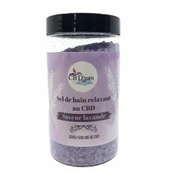 Sels de bain CBD lavande |...