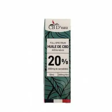 Huile CBD 20% full spectrum | CBD'EAU