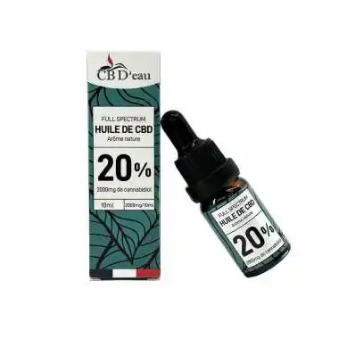 Huile CBD 20% full spectrum | CBD'EAU