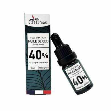 Huile CBD 40% full spectrum | CBD'EAU