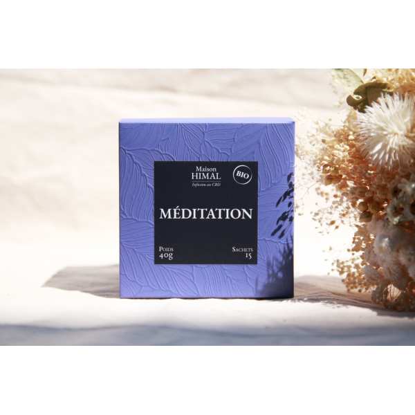 Tisane CBD bio méditation |...
