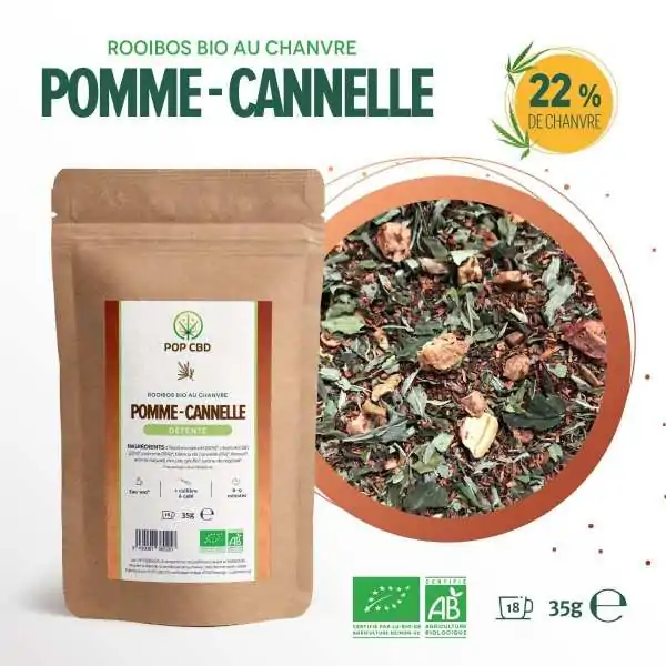 Tisane CBD bio rooibos...