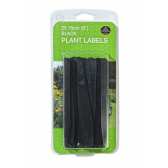 Étiquettes pour plantes noires 15cm lot de 25