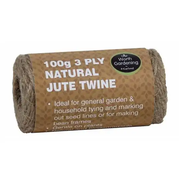 3 plis de ficelle de jute...