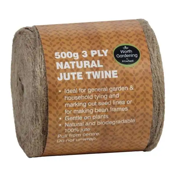 3 plis de ficelle de jute...