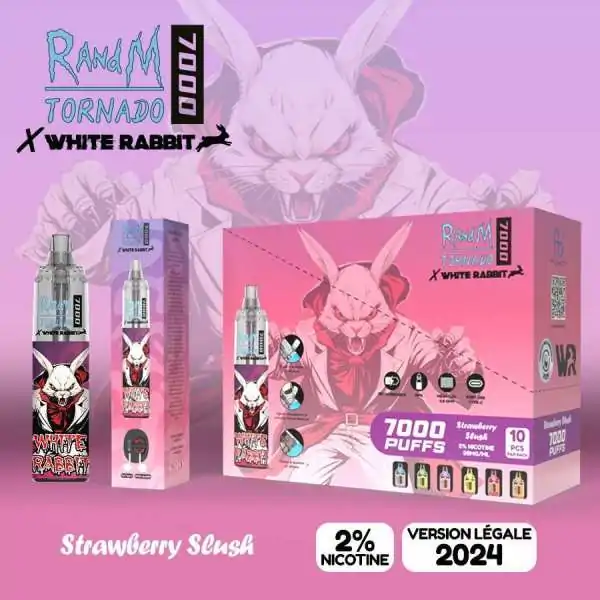 Puff Tornado 7000 White...