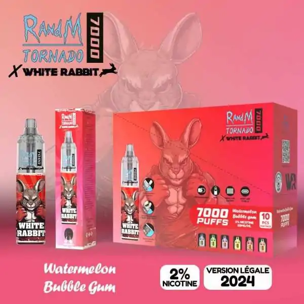 Puff White Rabbit Tornado...