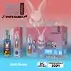 Puff rechargeable White Rabbit x RandM Tornado 7000 Triple berries
