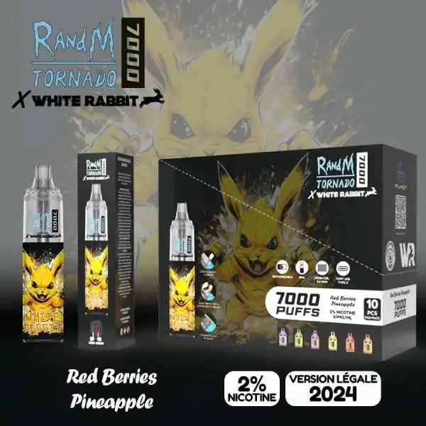 Puff Tornado 7000 White...