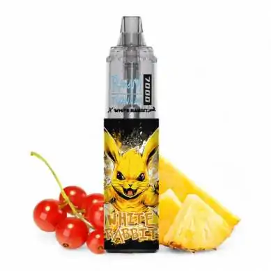 Puff Tornado 7000 White Rabbit Red Berries Pineapple