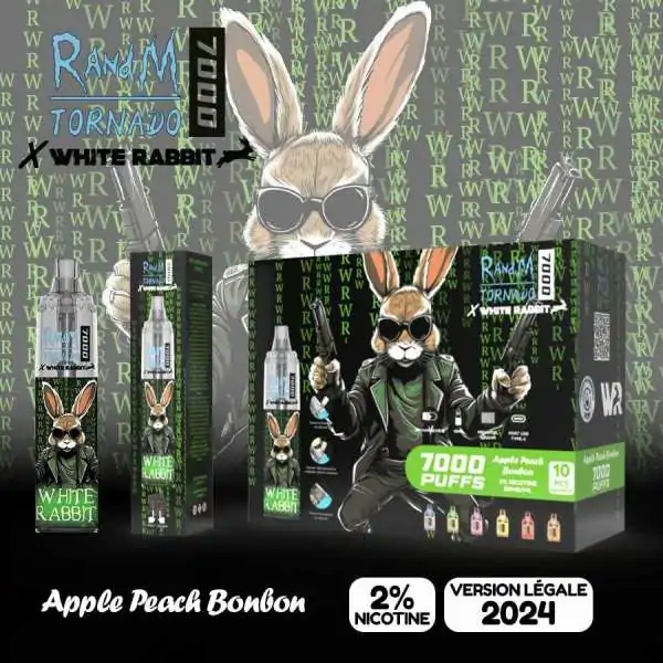 Puff White Rabbit x RandM...