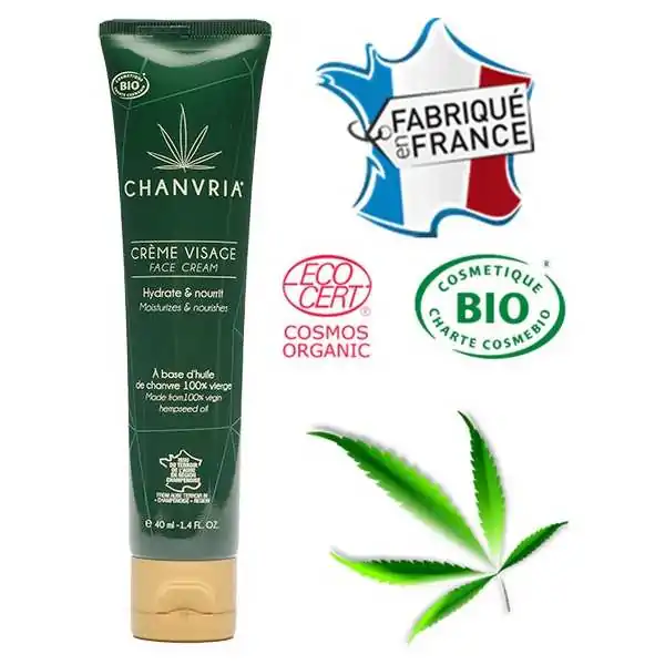 Crème visage huile de...
