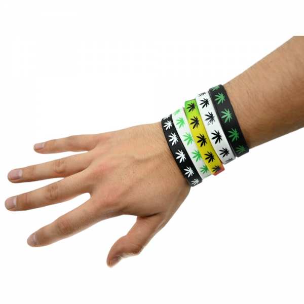 Lot de 5 bracelets silicone...