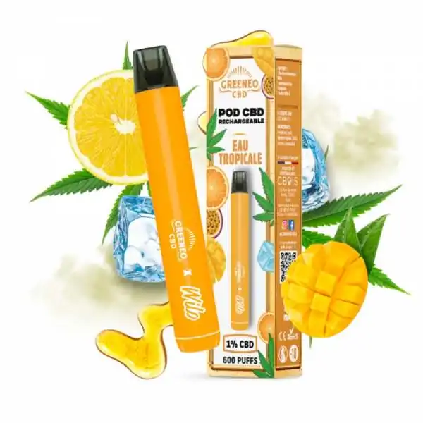 Pod CBD Rechargeable Eau...