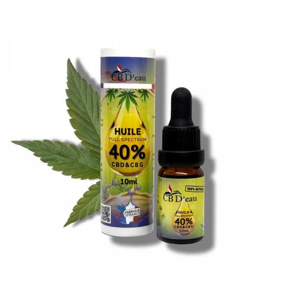Huile CBD 40% full spectrum...