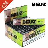 Feuilles Slim Long Beuz 125mm Brown - Boîte de 24 carnets