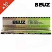 Lot de 10 Carnets Feuilles à Rouler Brown Slim BEUZ
