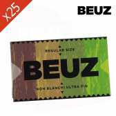 Boite de 25 Carnets Feuilles à rouler BEUZ Brown Regular