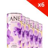 Pack de 6 Thé CBD violette citron bio | JANE