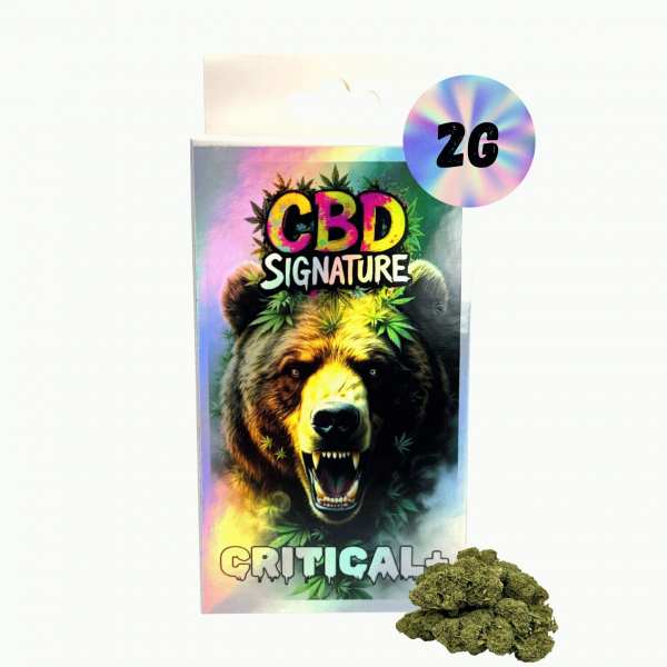 Fleur de CBD Critical+ 2G -...