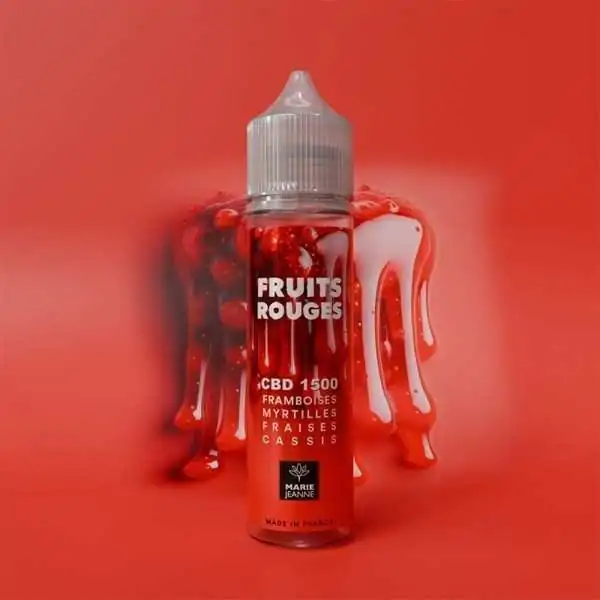 E-liquide CBD Fruits Rouges...