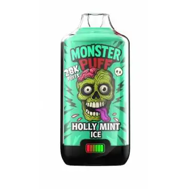 Puff Monster Puff 28k Holly Mint Ice
