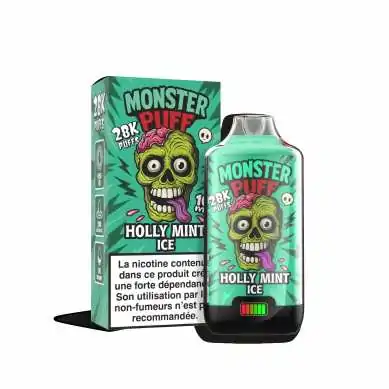Puff Monster Puff 28k Holly Mint Ice