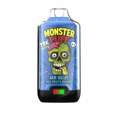Puff Monster Puff 28k Mr Blue Mix Fruits Rouges