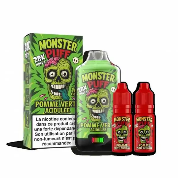 Puff Monster Puff 28k Pomme...