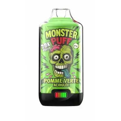 Puff Monster Puff 28k Pomme Verte Acidulee