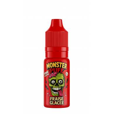 Eliquide Monster Puff 10ml Fraise Glacee