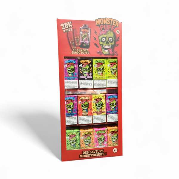 Pack Monster vitrine...