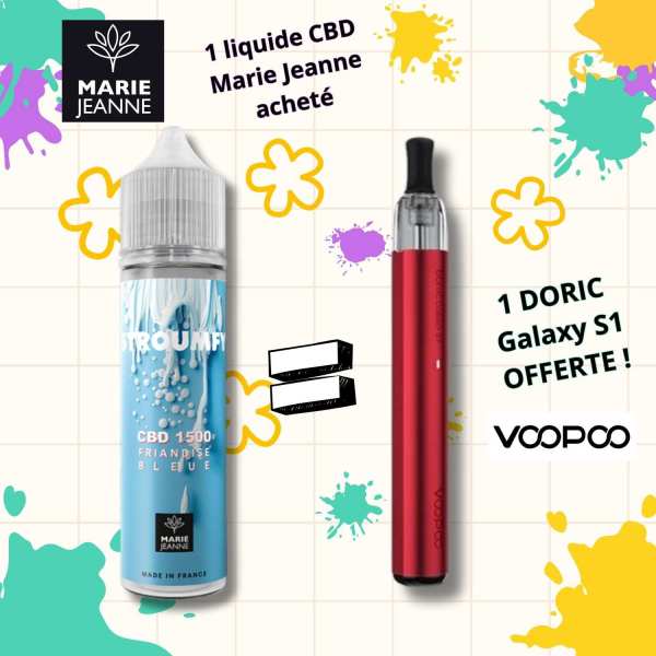 Pack E-liquide CBD Stroumfy...