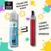 Pack E-liquide CBD Stroumfy Marie Jeanne + Doric Galaxy S1 Offerte