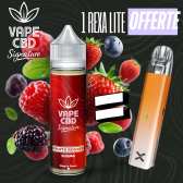 Eliquide CBD Fruits Rouges Vape CBD Signature 50ml