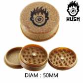 Boîte de 12 Grinders en chanvre 50 mm Kush Bong Organic