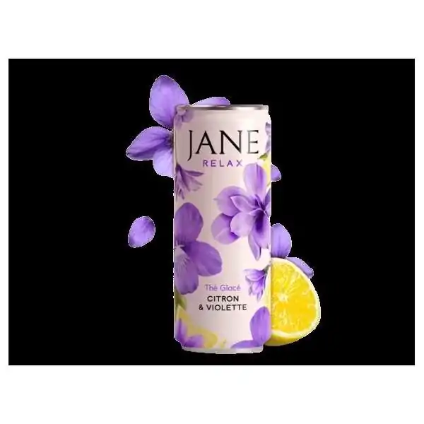 Thé CBD violette citron bio...