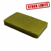 Résine CBD Super Hash Green 51% 100g - Stock Limité