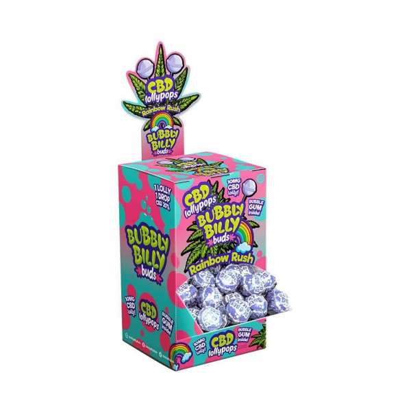 Sucette CBD Rainbow Rush -...