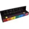 Boîte Porte-Encens 7 Chakras Bois Manguier | Brûleur Spirituel 30cm