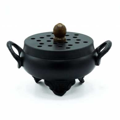 Brûleur d'Encens Chaudron en Fonte - Design Mystique et Durable