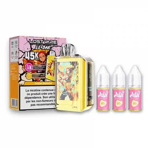 Puff Le Bar 45K Fraise...