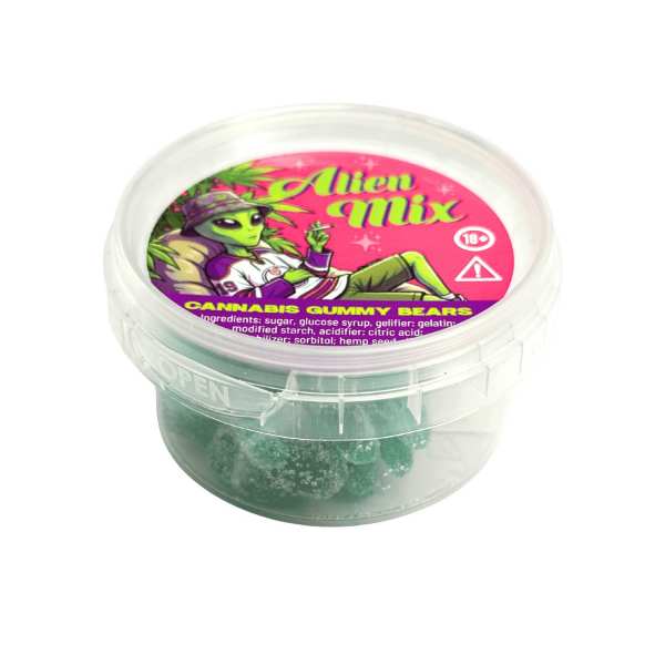 Gummies Cannabis Alien Mix...