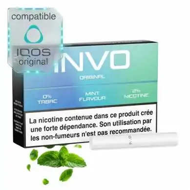 INVO Original Menthe - Recharge x20 sans tabac