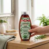 Shampooing Cannabis Romarin à l'Huile de Chanvre, 500 ml Palacio