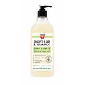 Shampoing-Douche 2en1 BioHemp à l'Huile de Chanvre - Famille Palacio