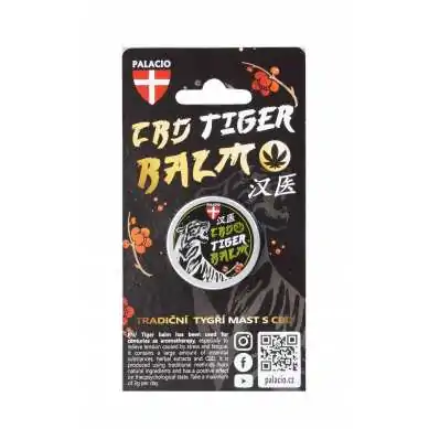 Tiger – Baume du Tigre au CBD & Huiles Essentielles, 15g Palacio